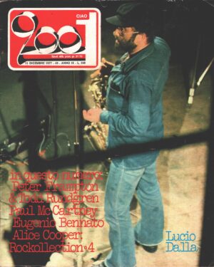 Rivista Ciao 2001 n. 49 del 11 Dicembre 1977 - In copertina Lucio Dalla
