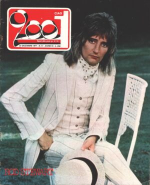 Rivista Ciao 2001 n. 51 del 25 Dicembre 1977 - In copertina Rod Stewart