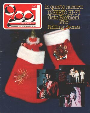 Rivista Ciao 2001 Anno 1977 n. 52 del 31 Dicembre - In copertina Rolling Stones, Gato Barbieri, Who