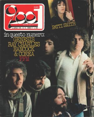 Rivista Ciao 2001 n. 14 del 9 Aprile 1978 - In copertina PFM