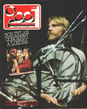 Rivista Ciao 2001 n. 26 del 2 Luglio 1978 - In copertina Toni Esposito
