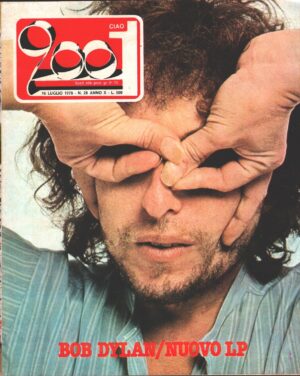 Rivista Ciao 2001 n. 28 del 16 Luglio 1978 - In copertina Bob Dylan
