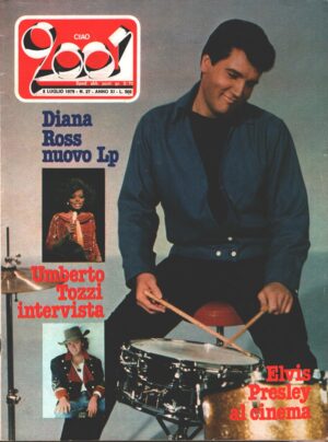 Rivista Ciao 2001 n. 27 del 8 Luglio 1979 - In copertia Elvis Presley