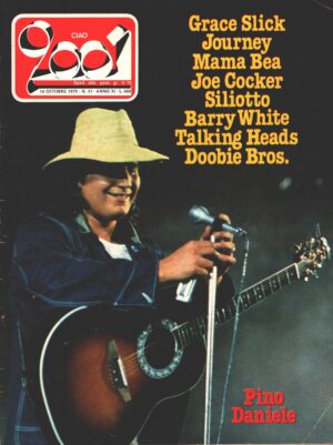 Rivista Ciao 2001 n. 41 del 14 Ottobre 1979 - In copertina Pino Daniele