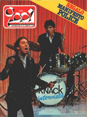 Rivista Ciao 2001 n. 13 del 30 Marzo 1980 - In copertina The Knack