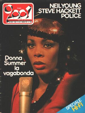 Rivista Ciao 2001 Anno 1980 n. 48 del 30 Novembre - In copertina Donna Summer