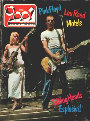 Rivista Ciao 2001 n. 3 del 18 Gennaio 1981 - In copertina Talking Heads