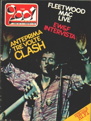 Rivista Ciao 2001 n. 5 del 1 Febbraio 1981 - In copertina Clash