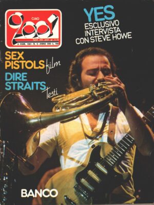 Rivista Ciao 2001 n. 6 del 8 Febbraio 1981 - In copertina Banco