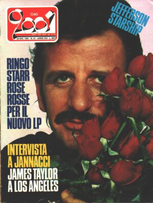 Rivista Ciao 2001 n. 51 del 20 Dicembre 1981 - In copertina Ringo Starr