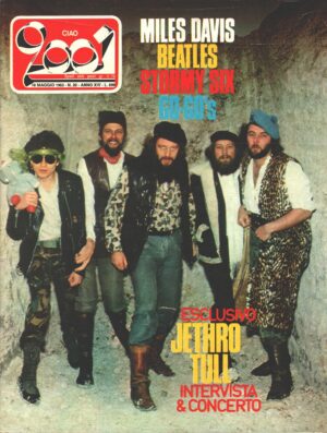 Rivista Ciao 2001 n. 20 del 16 Maggio 1982 - In copertina Jethro Tull