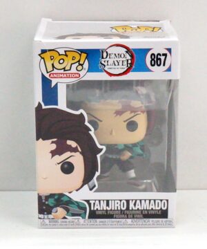 Funko Pop! Animation: Tanjiro Kamado. Demon Slayer n. 867. Action Figure cm 10. Funko
