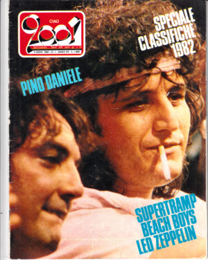 Rivista Ciao 2001 Anno 1983 n. 1 del 9 Gennaio - In copertina Pino Daniele