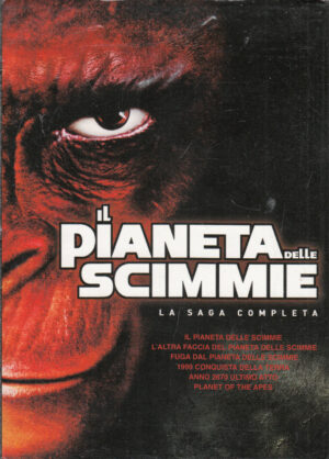Il Pianeta Delle Scimmie. La Saga Completa. Box con n. 6 DVD in Italiano. Versione da Edicola