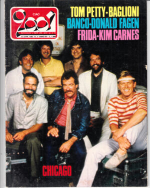 Rivista Ciao 2001 Anno 1983 n. 3 del 23 Gennaio - In copertina Chicago