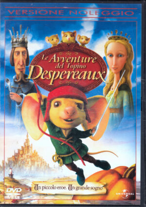 Le Avventure del Topino Despereaux. DVD in Italiano. Versione Noleggio