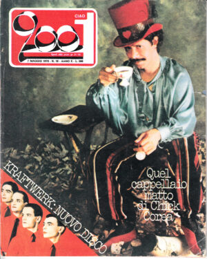 Rivista Ciao 2001 n. 18 del 7 Maggio 1978 - In copertina Chick Corea