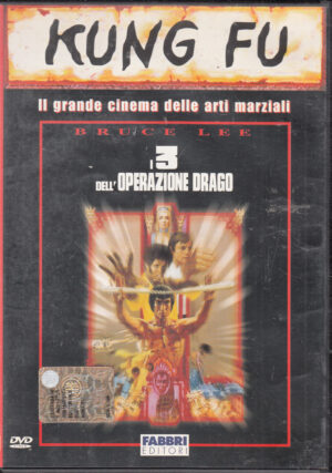 I 3 dell'Operazione Drago. Kung Fu Grande Cinema delle Arti Marziali. DVD in Italiano. Versione da edicola
