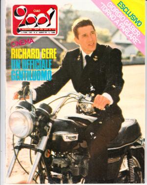 Rivista Ciao 2001 Anno 1983 n. 6 del 13 Febbraio - In copertina Richard Gere
