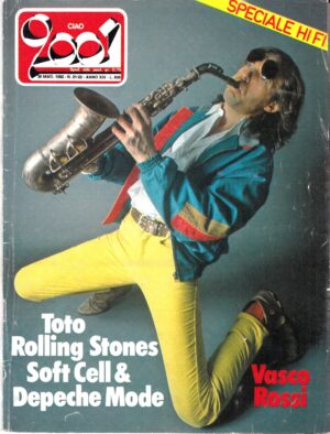 Rivista Ciao 2001 Anno 1982 n. 21-22 del 30 Maggio - In copertina Vasco Rossi