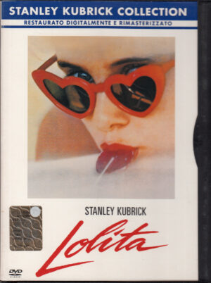 Lolita di Stanley Kubrick. DVD in Italiano. Custodia Snapper
