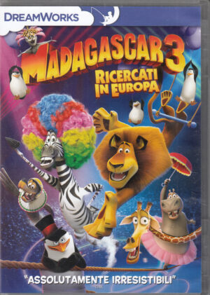 Madagascar 3 - Ricercati in Europa - DVD in Italiano ed.