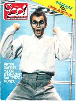 Rivista Ciao 2001 Anno 1983 n. 9 del 6 Marzo - In copertina Peter Gabriel