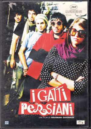 I Gatti Persiani un film di Bahman Ghobadi. DVD in Italiano. Versione Noleggio
