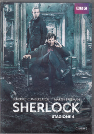 Sherlock Quarta Stagione 4 Completa. Episodi 1-3 con n. 2 DVD in Italiano