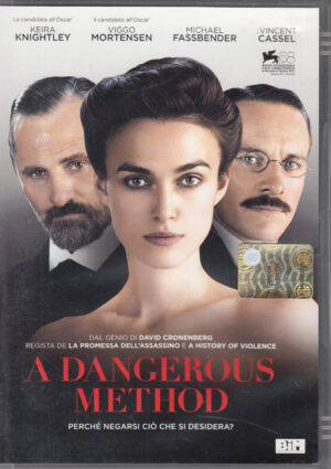 A Dangerous Method con Vincent Cassel e Keira Knightley. DVD in Italiano. Versione da edicola