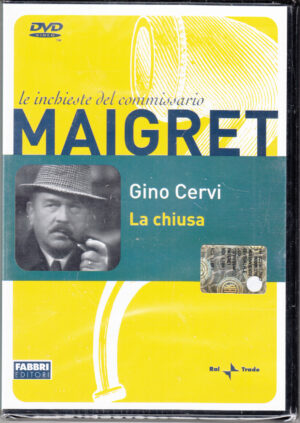 La Chiusa - DVD Le Inchieste del Commissario Maigret (Gino Cervi) - Versione da edicola - DVD in Italiano.