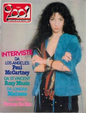 Rivista Ciao 2001 n. 28 del 11 Luglio 1982 - In copertina Teresa De Sio