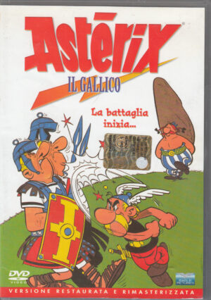 Asterix il Gallico. Versione Restaurata e Rimasterizzata. DVD in Italiano. Versione da edicola