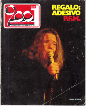 Rivista Ciao 2001 Anno 1974 n. 2 del 13 Gennaio - In copertina Janis Joplin