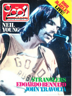 Rivista Ciao 2001 Anno 1980 n. 29 del 20 Luglio - In copertina Neil Young