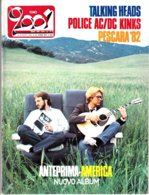 Rivista Ciao 2001 Anno 1982 n. 35 del 29 Agosto - In copertina America