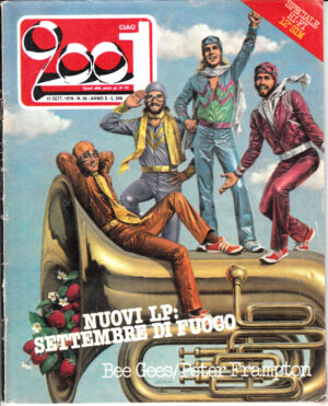 Rivista Ciao 2001 n. 36 del 10 Settembre 1978 -  In copertina Bee Gees e Peter Frampton