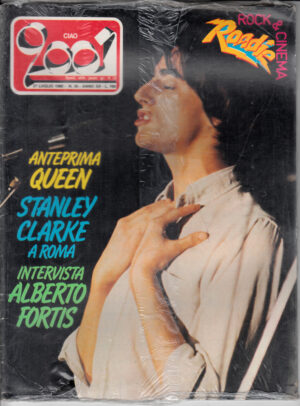 Rivista Ciao 2001 Anno 1980 n. 30 del 27 Luglio - In copertina Alberto Fortis