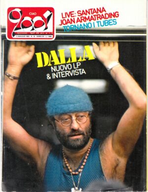 Rivista Ciao 2001 Anno 1983 n. 19 del 15 Maggio - In copertina Lucio Dalla