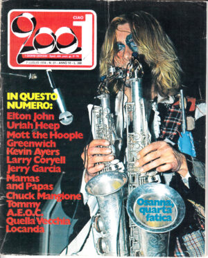 Rivista Ciao 2001 Anno 1974 n. 27 del 7 Luglio - In copertina Osanna