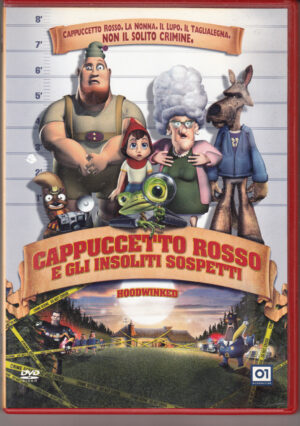 Cappuccetto Rosso e gli insoliti sospetti DVD in Italiano