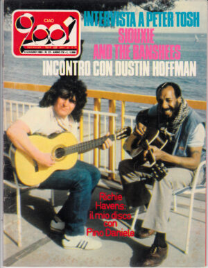 Rivista Ciao 2001 Anno 1983 n. 22 del 5 Giugno - In copertina Richie Havens e Pino Daniele
