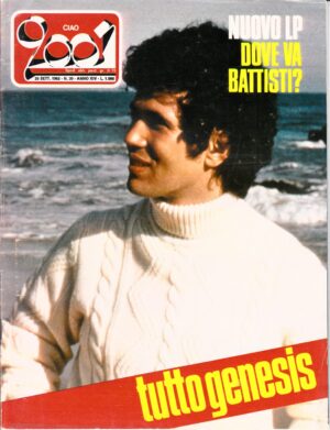 Rivista Ciao 2001 n. 39 del 26 Settembre 1982 - In copertina Lucio Battisti