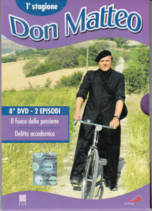 Don Matteo. Prima Stagione 1. Disco vol. 8 con 2 Episodi. DVD in Italiano. Versione da edicola
