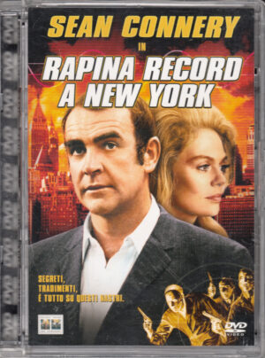 Rapina record a New York con Sean Connery. DVD in Italiano. Custodia Jewel Box