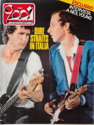 Rivista Ciao 2001 n. 40 del 3 Ottobre 1982 - In copertina Dire Straits