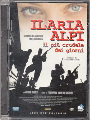 Ilaria Alpi, Il piu' crudele dei giorni con Giovanna Mezzoggiorno. DVD in Italiano. Versione Noleggio.Custodia Jewel Box