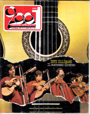 Rivista Ciao 2001 Anno 1976 n. 3 del 25 Gennaio - In copertina Intillimani