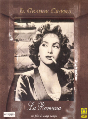 La Romana un film di Luigi Zampa con Gina Lollobrigida. Il Grande Cinema. DVD in Italiano