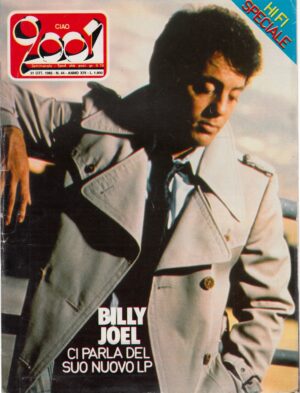 Rivista Ciao 2001 n. 44 del 31 Ottobre 1982 - In copertina Billy Joel